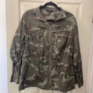 Torrid size 0 Bomber Army Jacket